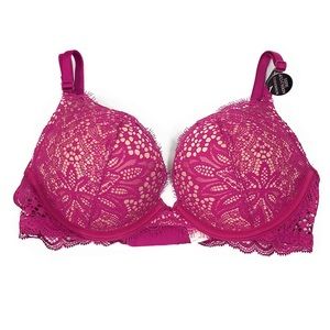 VS BOMBSHELL BRA FLORAL LACE 30B